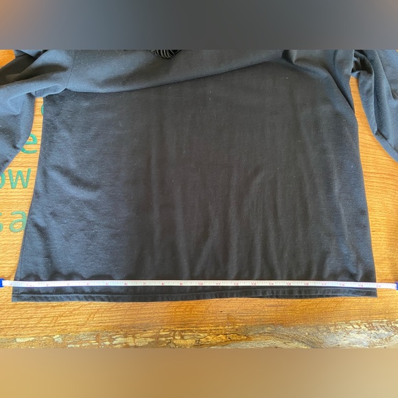 Talbots Black 3/4 Sleeve Blouse - Picture 6 of 6